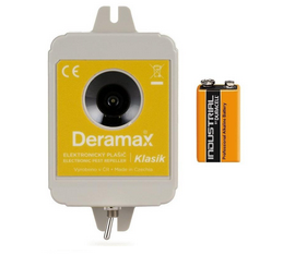 Odpuzovače DERAMAX na baterie